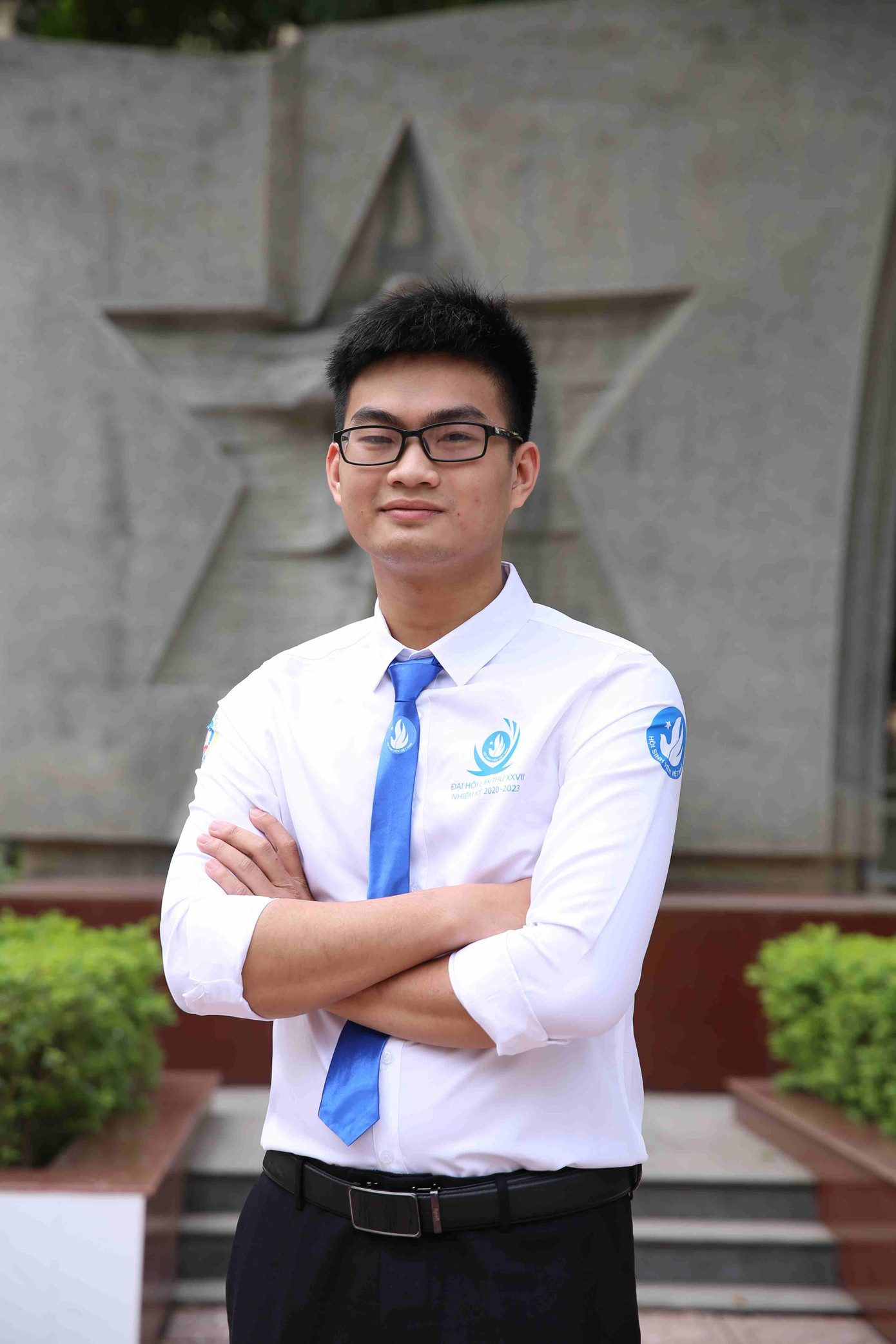 Lê Huy Hoàn - Chủ tịch Hội sinh viên NEU.