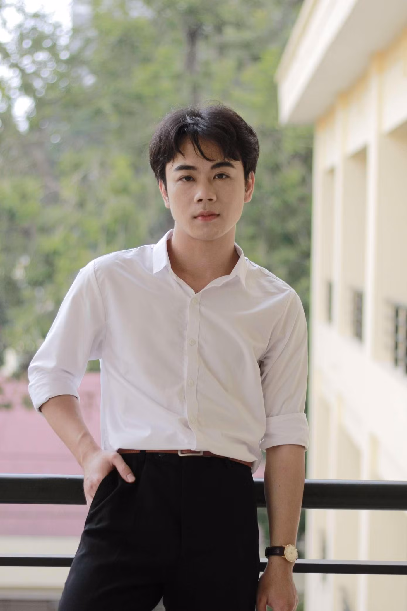 Bạn Chung Nguyễn vai nam chính Lê Hoàng Minh.