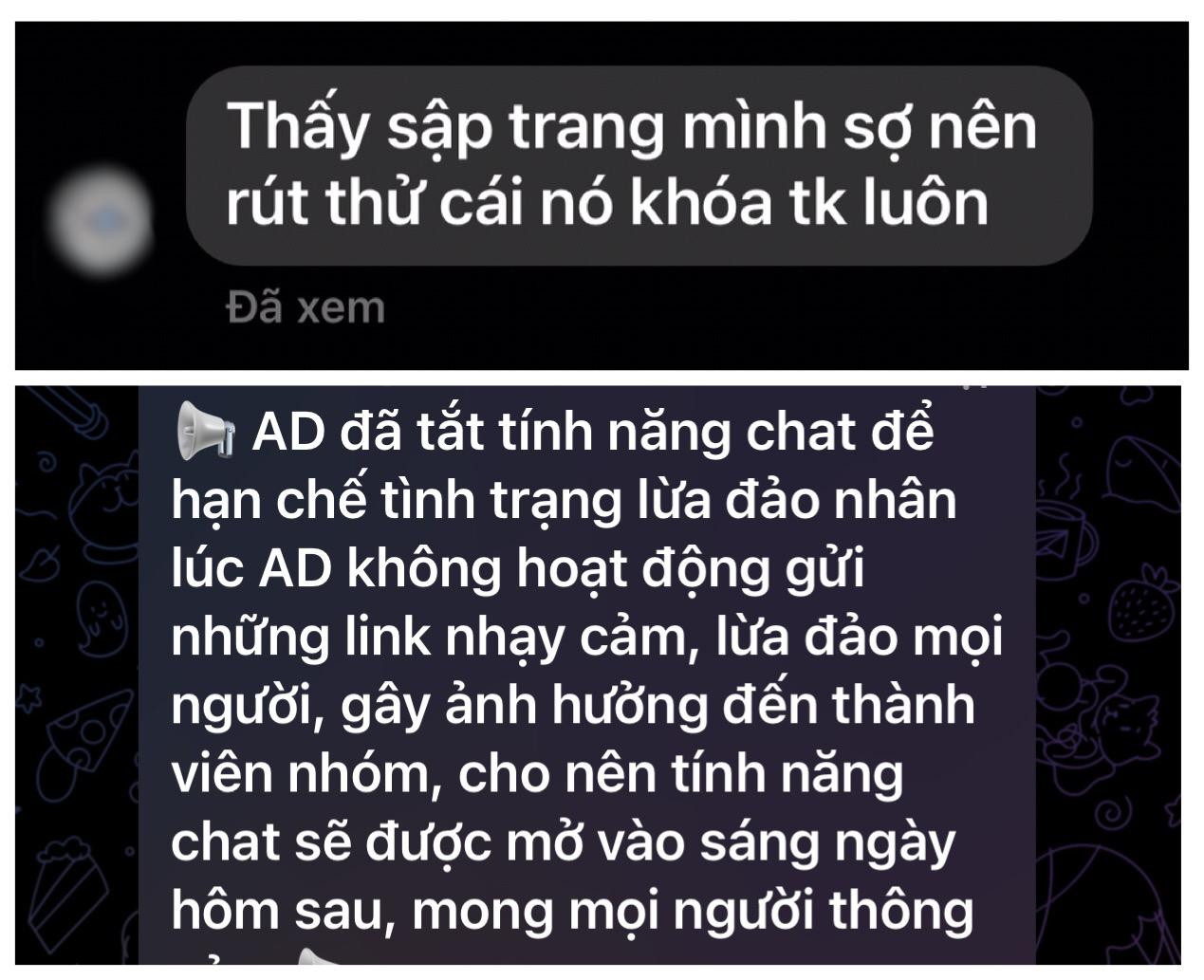 Nạp tiền nhưng không thể rút, các “dân chơi” bất lực khi bị lừa. Nạp tiền nhưng không thể rút, các “dân chơi” bất lực khi bị lừa.