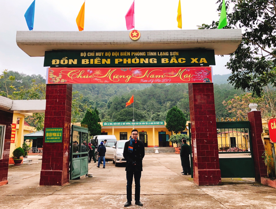 Thắng tại Đồn Biên Phòng Bắc Xạ tại Bộ Chỉ huy Bộ đội Biên phòng, tỉnh Lạng Sơn.