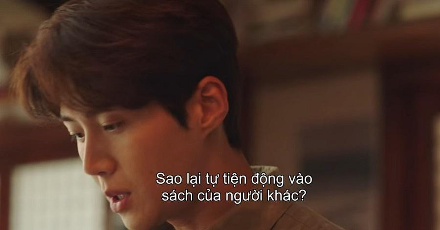 Doo Sik bỗng nổi giận chỉ vì Hye Jin phát hiện ra tấm ảnh kẹp trong cuốn sách