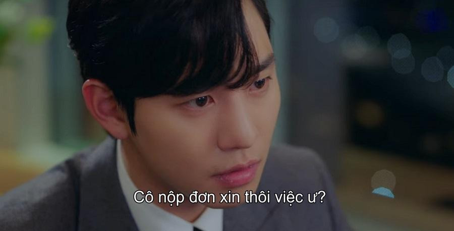 Cô thậm chí còn chủ động nộp đơn xin thôi việc trước.