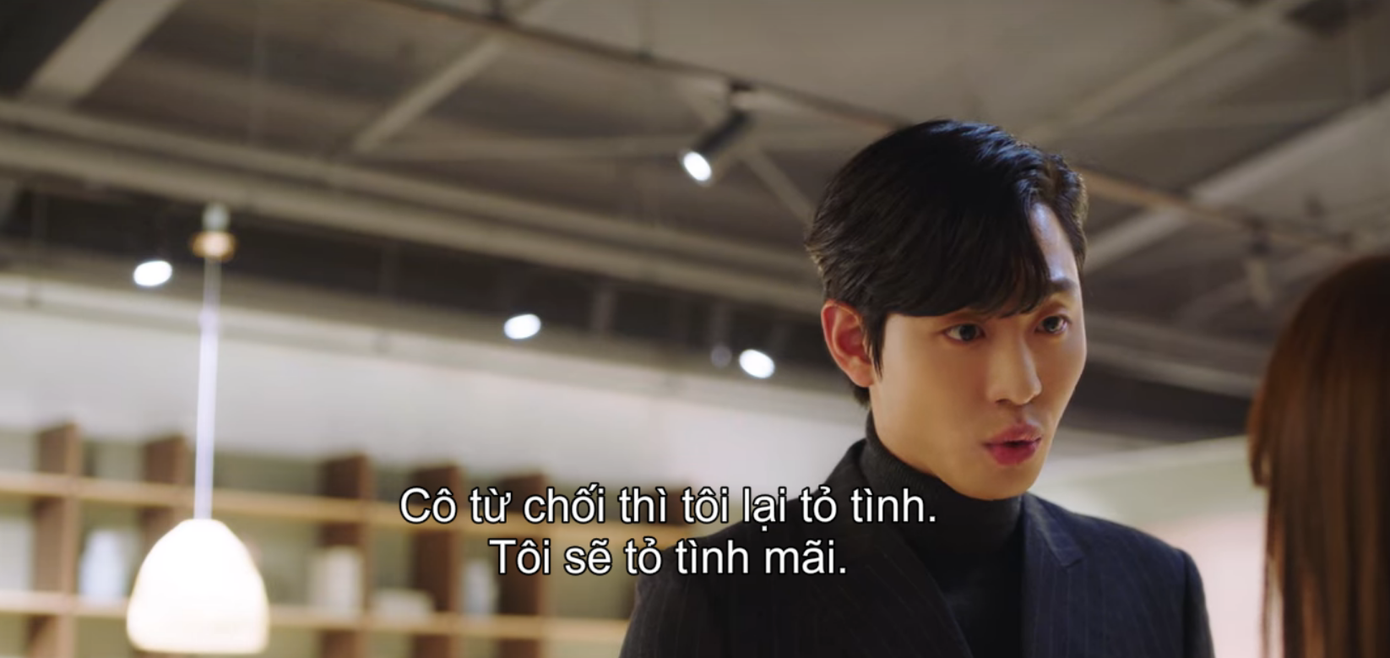 Và Kang Tae Moo quyết định tỏ tình tới khi nào thành công mới thôi.