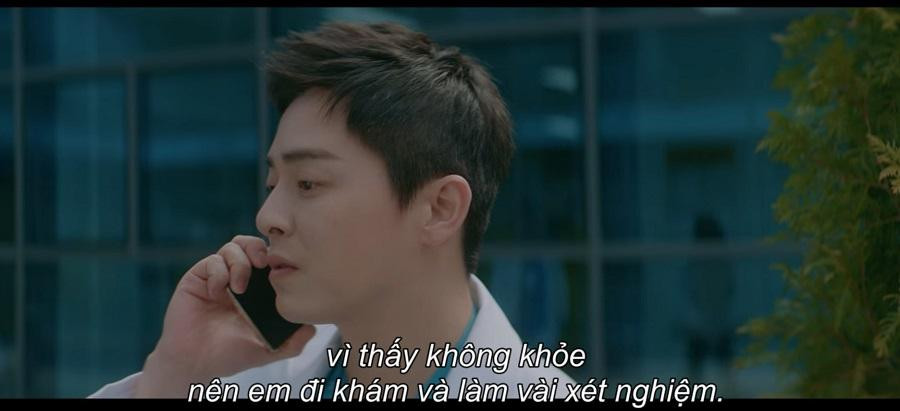 Ik Sun báo cáo bệnh tình cho anh trai.