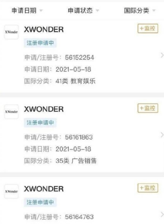 Phần đăng ký tên mới của nhà sản xuất chương trình &quot;Thanh Xuân Có Bạn 3&quot;