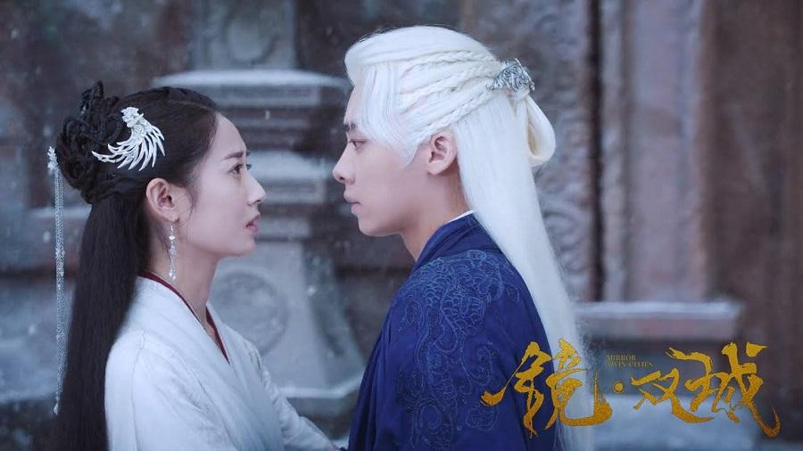 Trần Ngọc Kỳ vai Bạch Anh, Lý Dịch Phong vai Tô Ma trong &quot;Kính Song Thành&quot;.