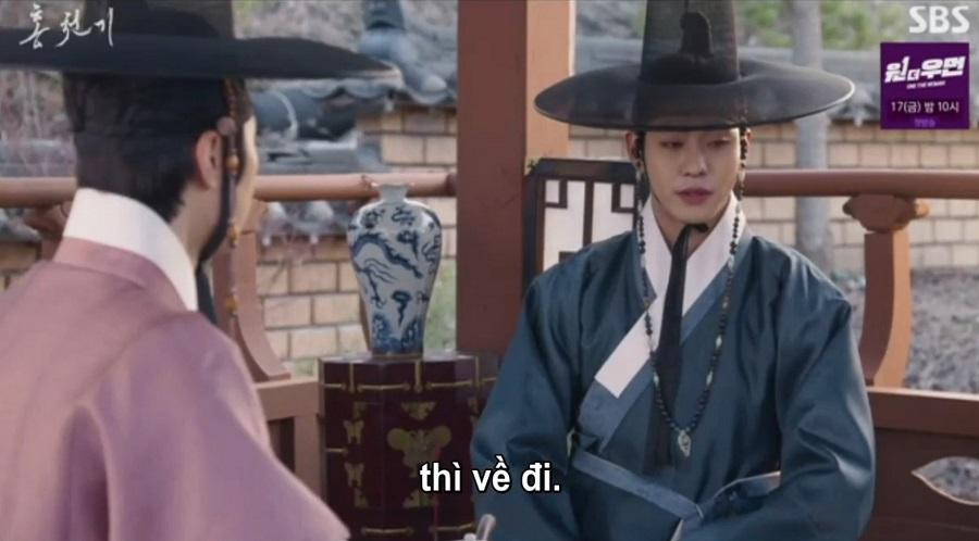 Ha Ram cảm nhận được nên đã đuổi khéo Chun Gi quay về Ha Ram cảm nhận được nên đã đuổi khéo Chun Gi quay về