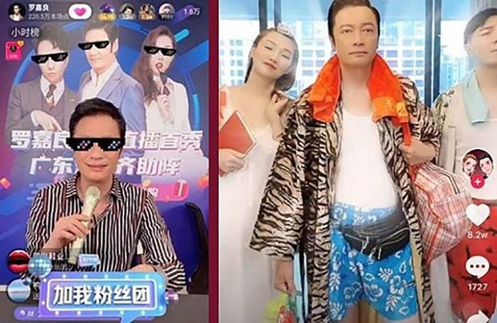 Tài tử La Gia Lương danh tiếng một thời phải livestream bán hàng ở độ tuổi U60. Tài tử La Gia Lương danh tiếng một thời phải livestream bán hàng ở độ tuổi U60.