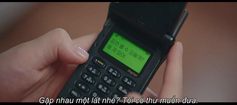 Ngay lúc cô nhận được tin nhắn hẹn gặp của anh.