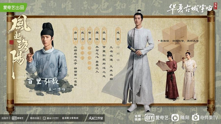 Vương Nhất Bác vai Bách Lý Hoằng Nghị.