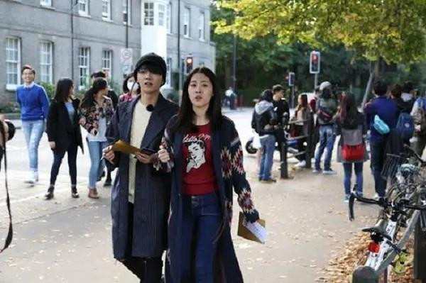 Hoa Thần Vũ và Trương Bích Thần lúc còn yêu nhau.