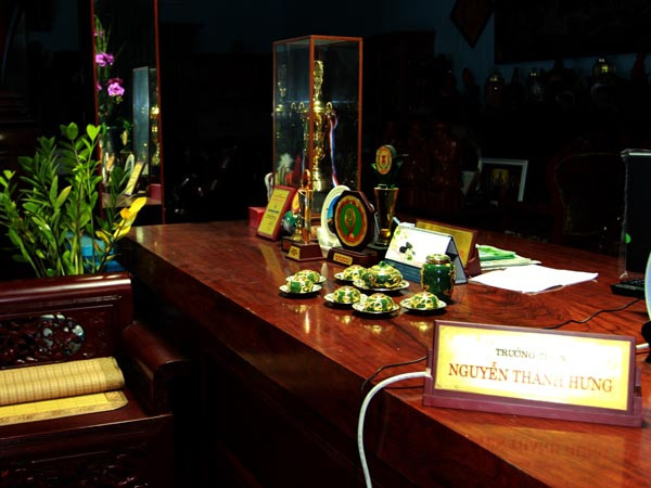 CẬN CẢNH: Phòng làm việc 'hoành tráng' của trùm xã hội đen Hưng 'sóc' ảnh 3