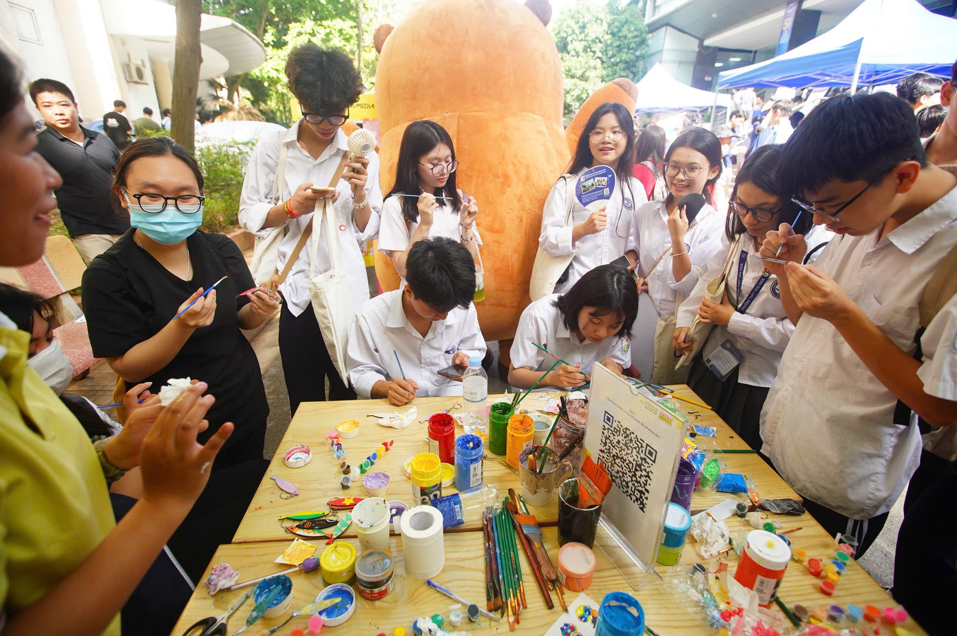 Ngày hội tuyển sinh khối các ngành Khoa học và Công nghệ: Những trải nghiệm đáng nhớ ảnh 34 Ngày hội tuyển sinh khối các ngành Khoa học và Công nghệ: Những trải nghiệm đáng nhớ ảnh 34