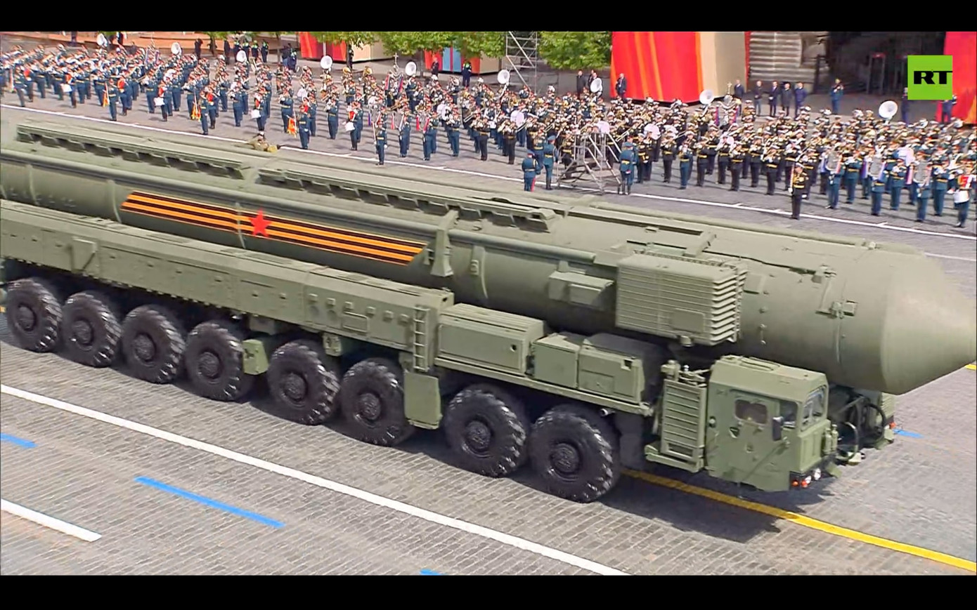 Tổ hợp tên lửa đạn đạo xuyên lục địa Yars.