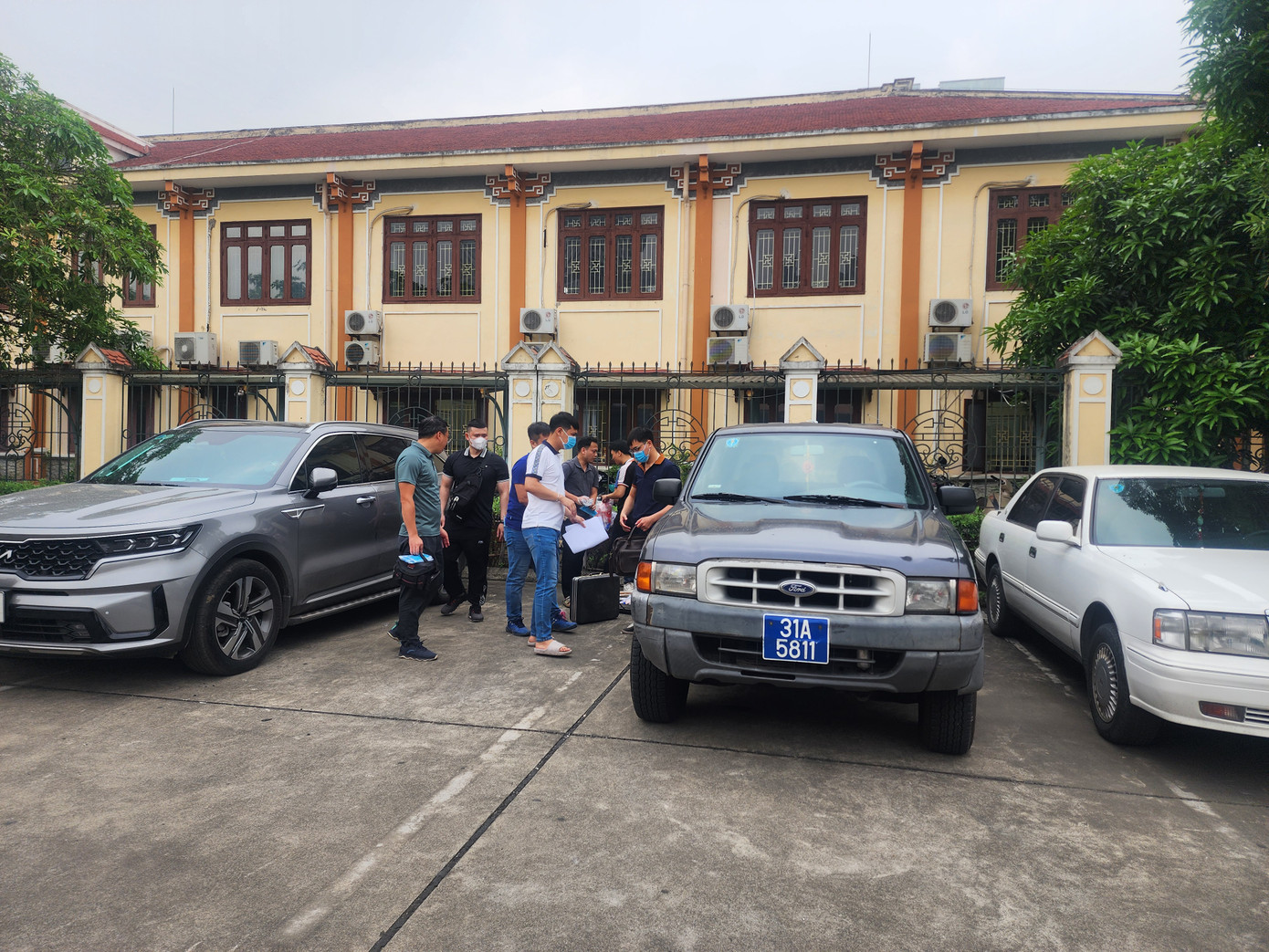 Lực lượng pháp y có mặt tại Nhà tang lễ Cầu Giấy Lực lượng pháp y có mặt tại Nhà tang lễ Cầu Giấy