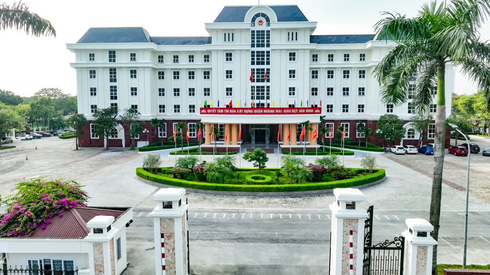 Trụ sở UBND quận Hoàng Mai