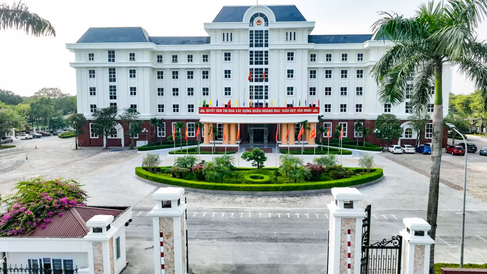Trụ sở UBND quận Hoàng Mai