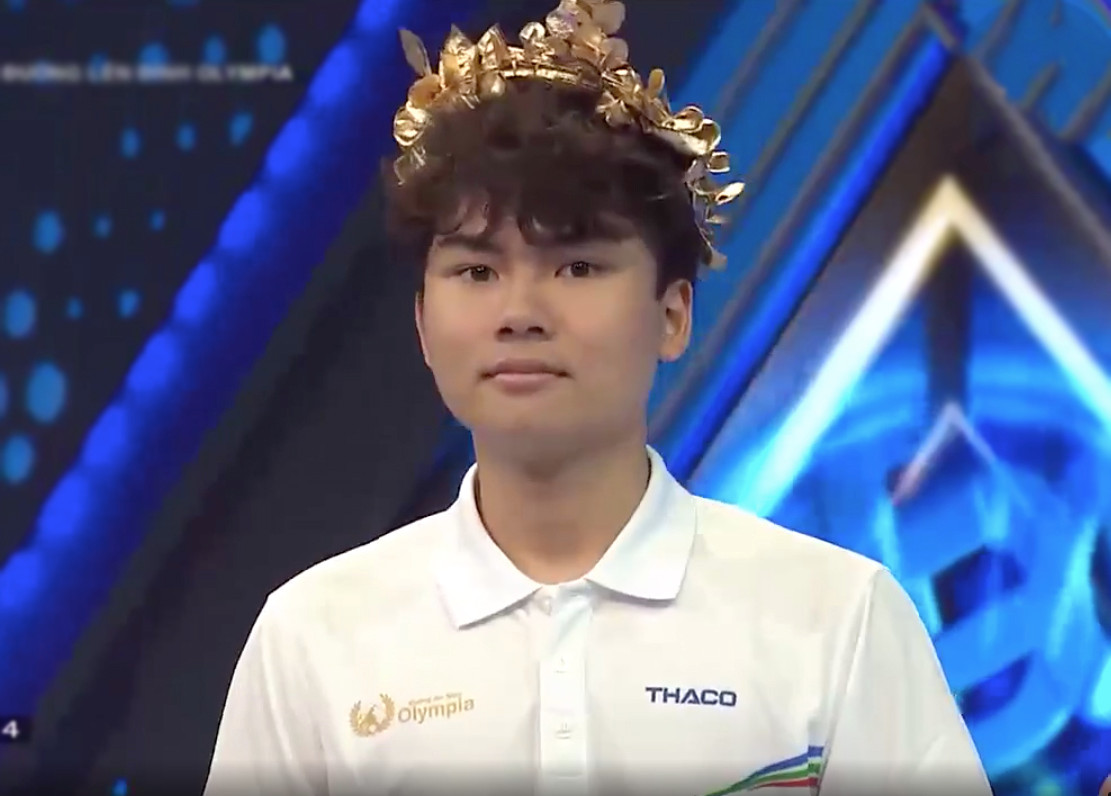 Nam sinh Hà Nội Nguyễn Phúc Minh Anh đoạt vòng nguyệt quế tuần. Nam sinh Hà Nội Nguyễn Phúc Minh Anh đoạt vòng nguyệt quế tuần.