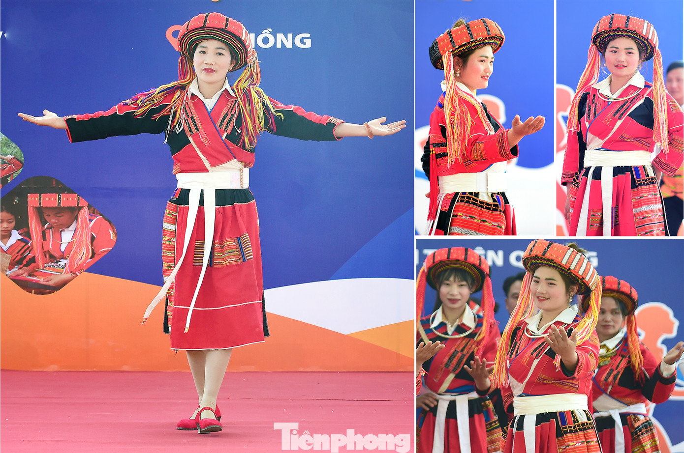 Cũng trong dịp khánh thành đã diễn ra phần giới thiệu những nét văn hóa đặc trưng của đồng bào Pà Thẻn, như trình diễn trang phục truyền thống với sắc màu và hoa văn rực rỡ, đa dạng.