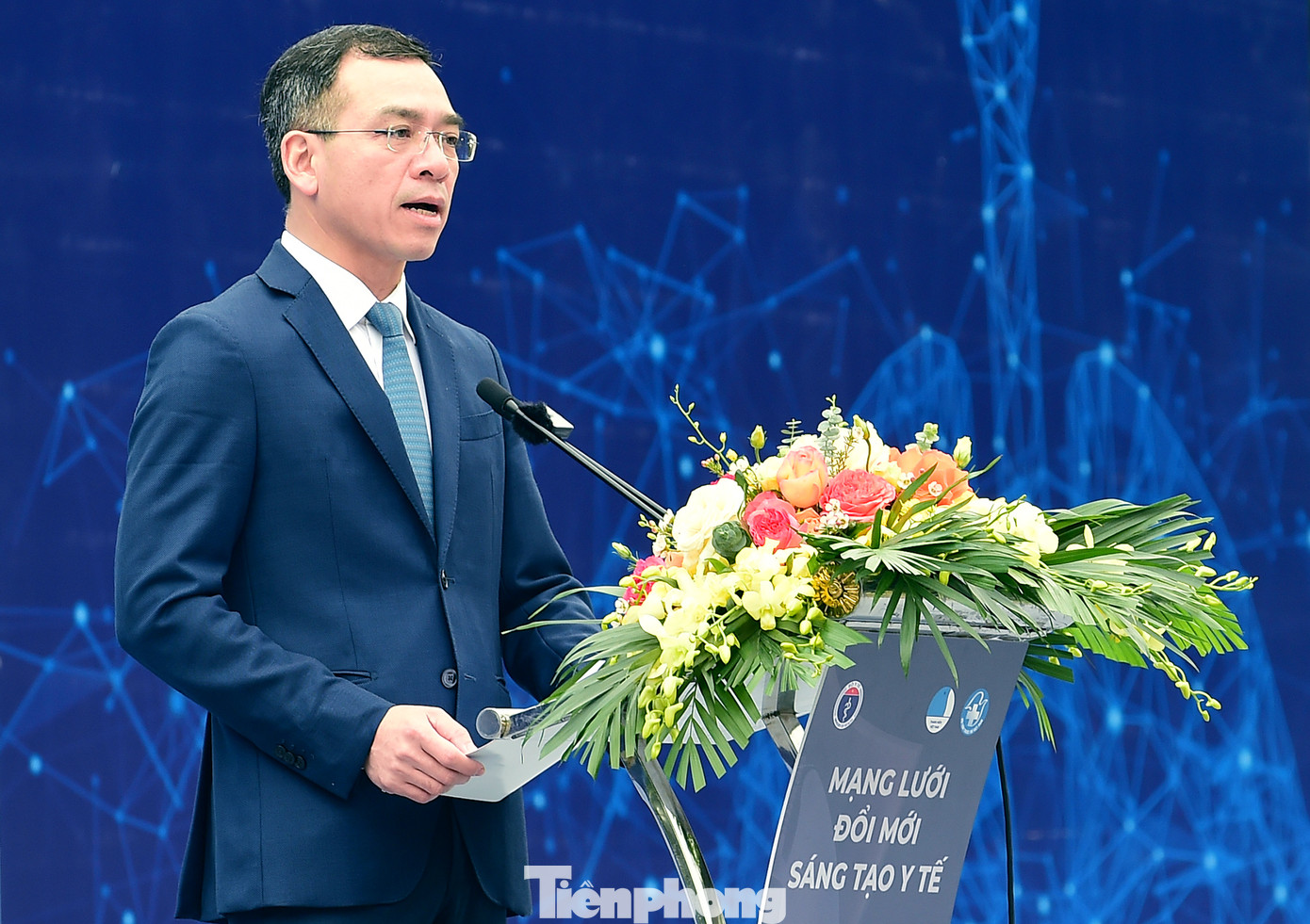 TS.BS Hà Anh Đức phát biểu tại chương trình. Ảnh: Xuân Tùng