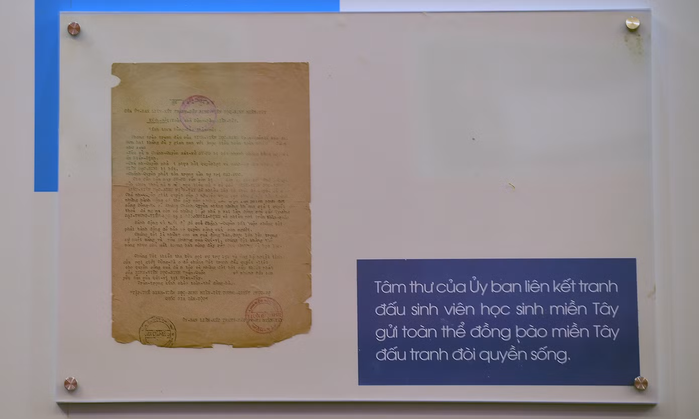 Tâm thư của Ủy ban liên kết tranh đấu sinh viên học sinh miền Tây gửi toàn thể đồng bào miền Tây đấu tranh đòi quyền sống.