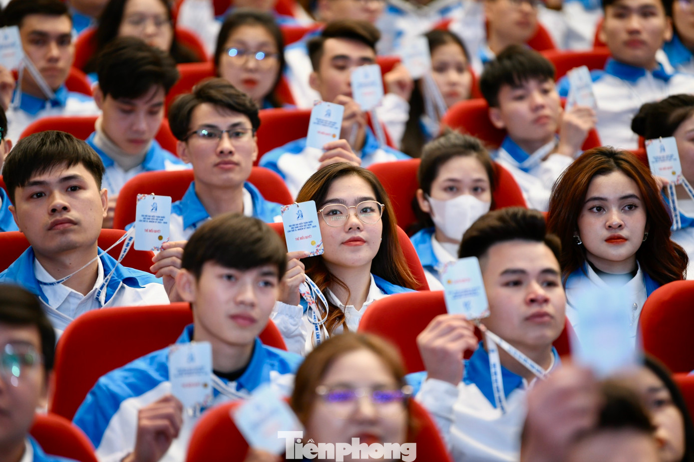 Anh Huy đề nghị các đồng chí đại biểu dự Đại hội nêu cao trách nhiệm, sáng suốt, công tâm.