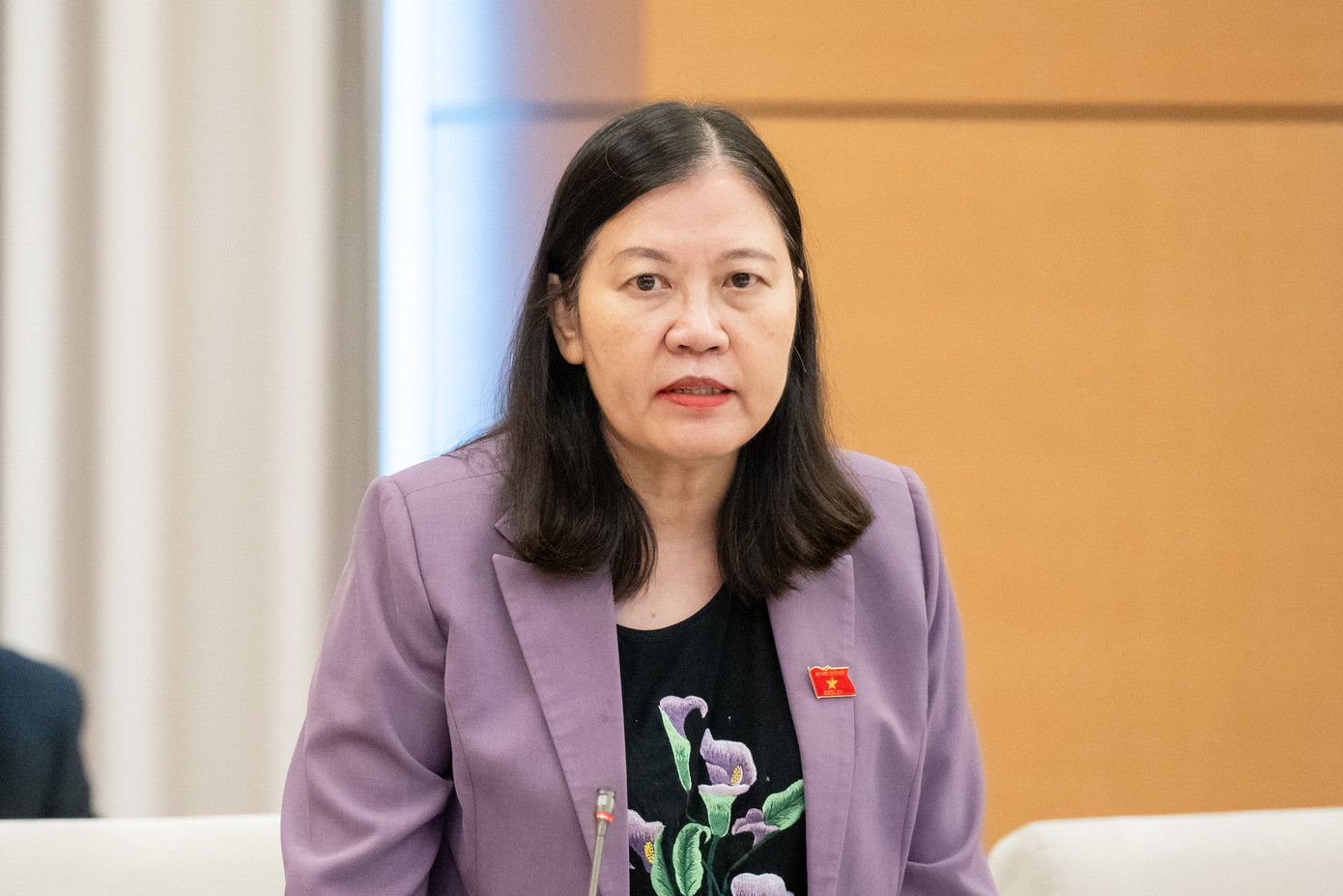 Chủ nhiệm Ủy ban Tư pháp Lê Thị Nga.