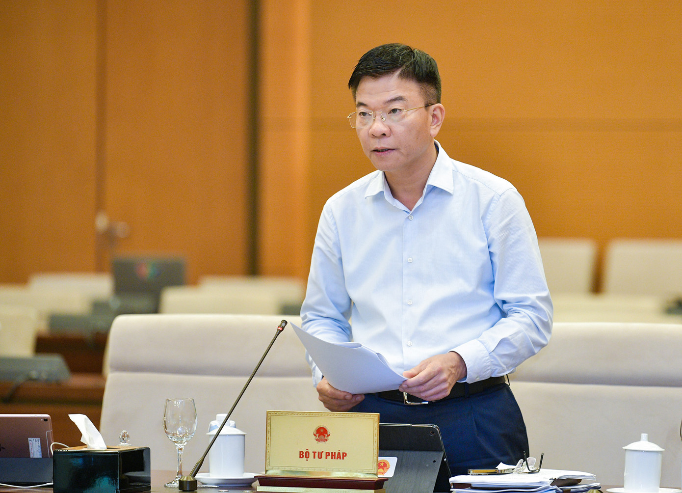 Bộ trưởng Tư pháp Lê Thành Long