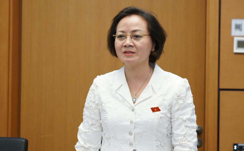 Bộ trưởng Bộ Nội vụ Phạm Thị Thanh Trà.