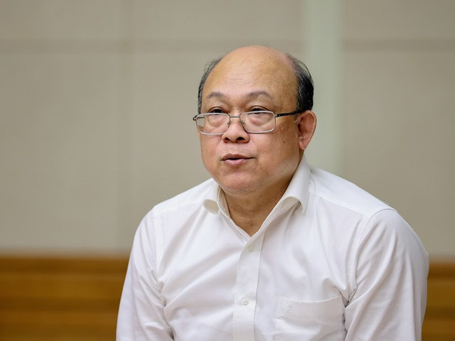 Giám đốc ĐH Bách khoa Hà Nội Huỳnh Quyết Thắng. Ảnh Nhật Bắc