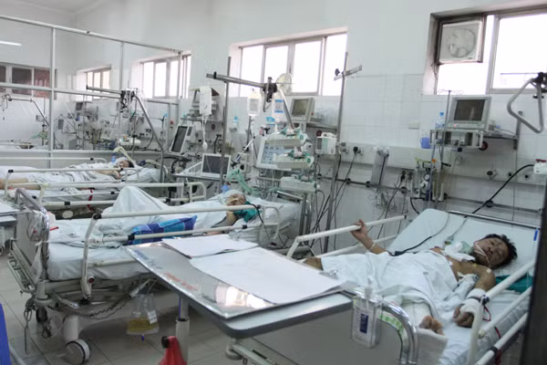 Nhiều bệnh nhân TNGT phải sống nhờ máy trợ thở