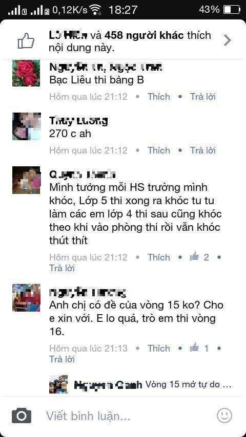 Đề thi ViOlympic quá khó khiến học sinh bật khóc, giáo viên lo lắng ảnh 2