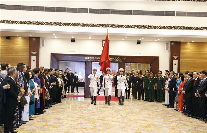 Quang cảnh Lễ kỷ niệm. Ảnh: Thống Nhất/TTXVN