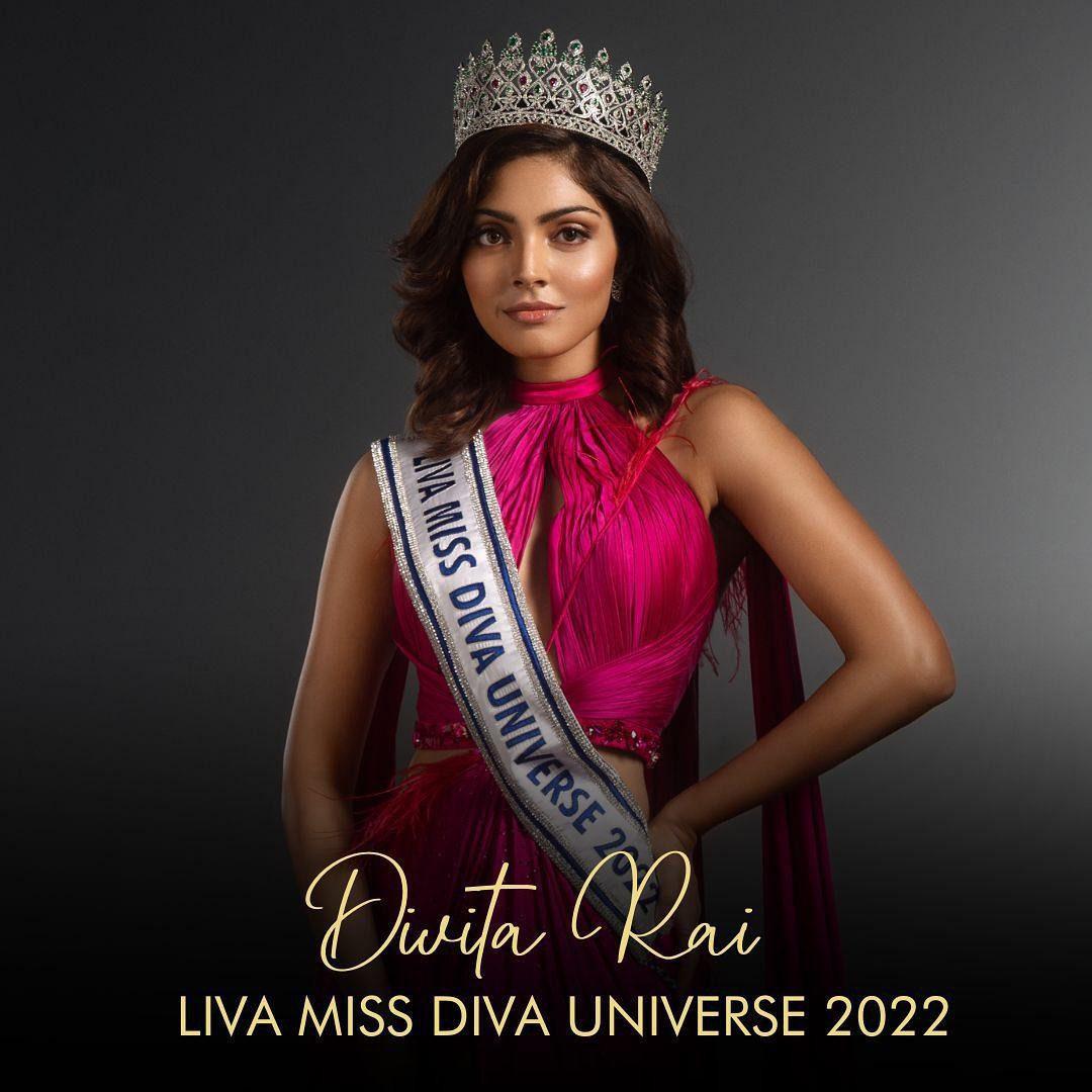 Divita Rai được bổ nhiệm trở thành Miss Universe India 2022.