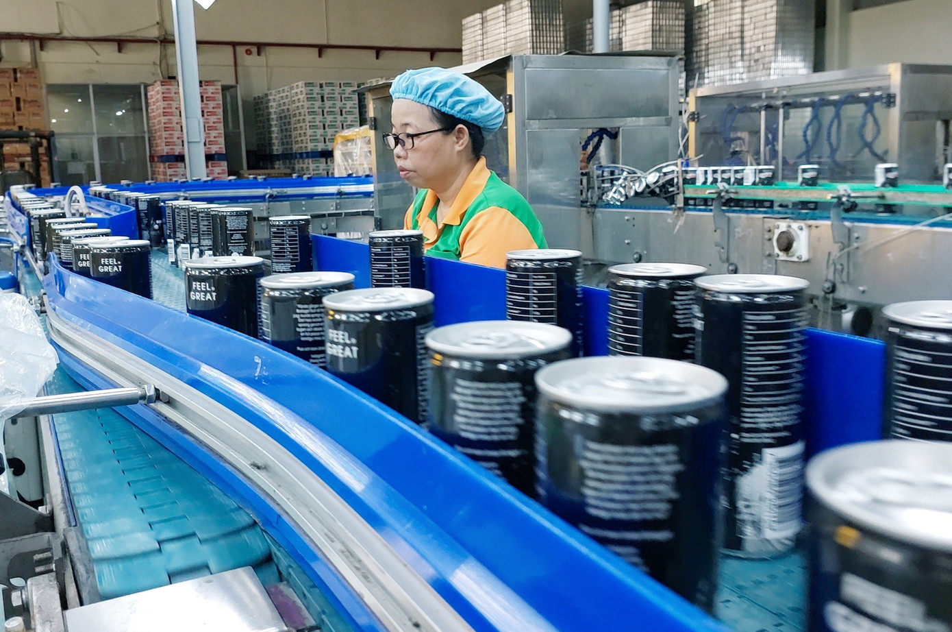 Dây chuyền sản xuất của Công ty CP Thực phẩm Econuti đáp ứng đủ các tiêu chuẩn xuất khẩu. Dây chuyền sản xuất của Công ty CP Thực phẩm Econuti đáp ứng đủ các tiêu chuẩn xuất khẩu.