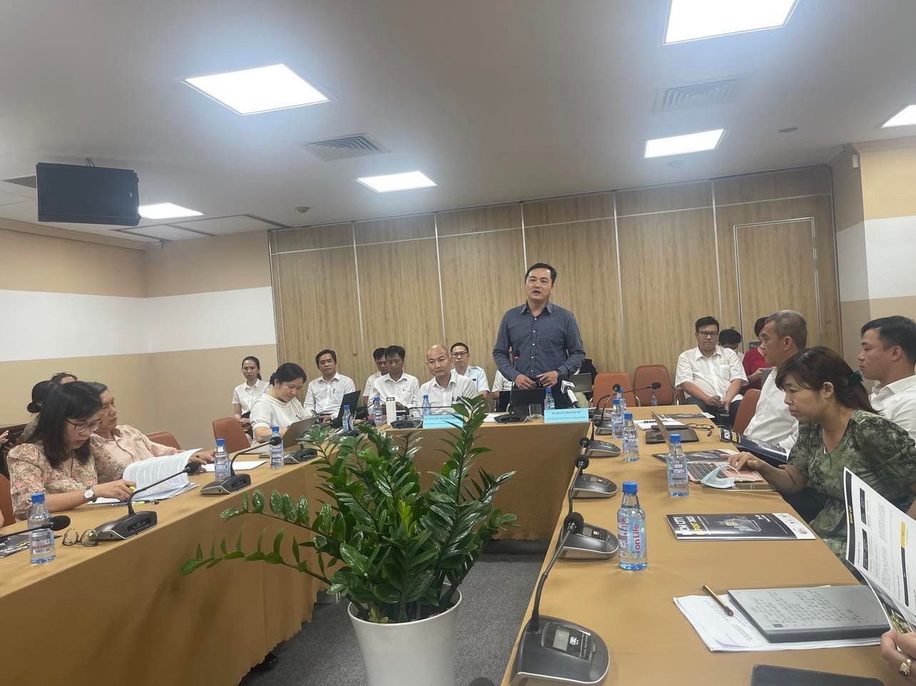 Ông Bùi Tá Hoàng Vũ - Giám đốc Sở Công thương TPHCM - chia sẻ thông tin.