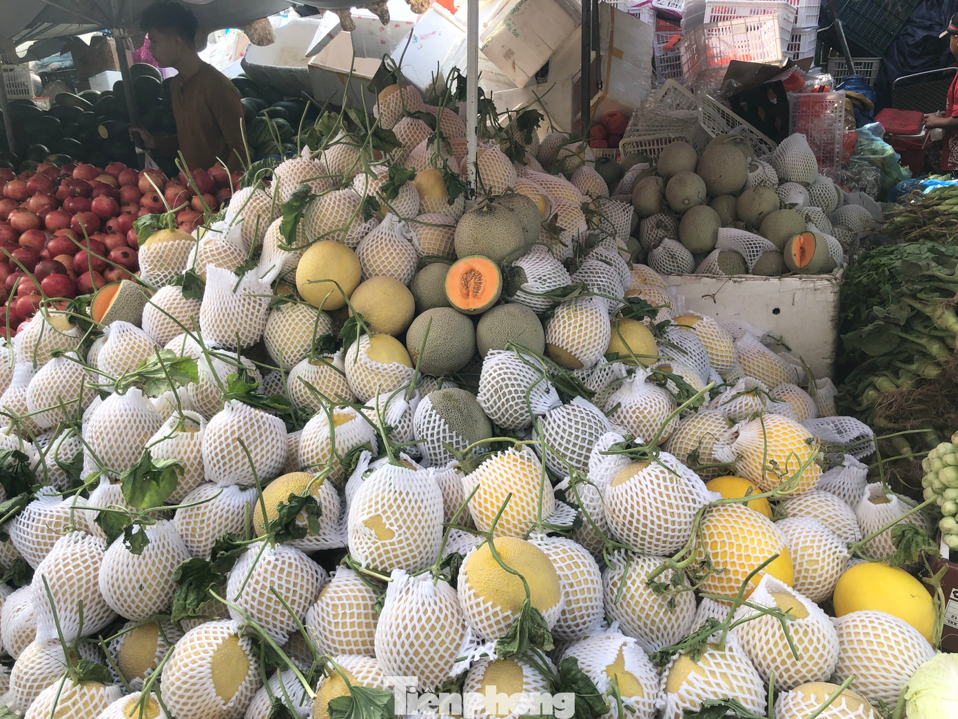 Dưa lưới có giá tầm 80.000 đồng/kg