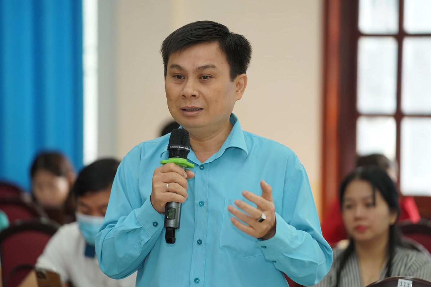 Thạc sĩ Lê Minh Hiển - Trưởng phòng Công tác Xã hội Bệnh viện Chợ Rẫy