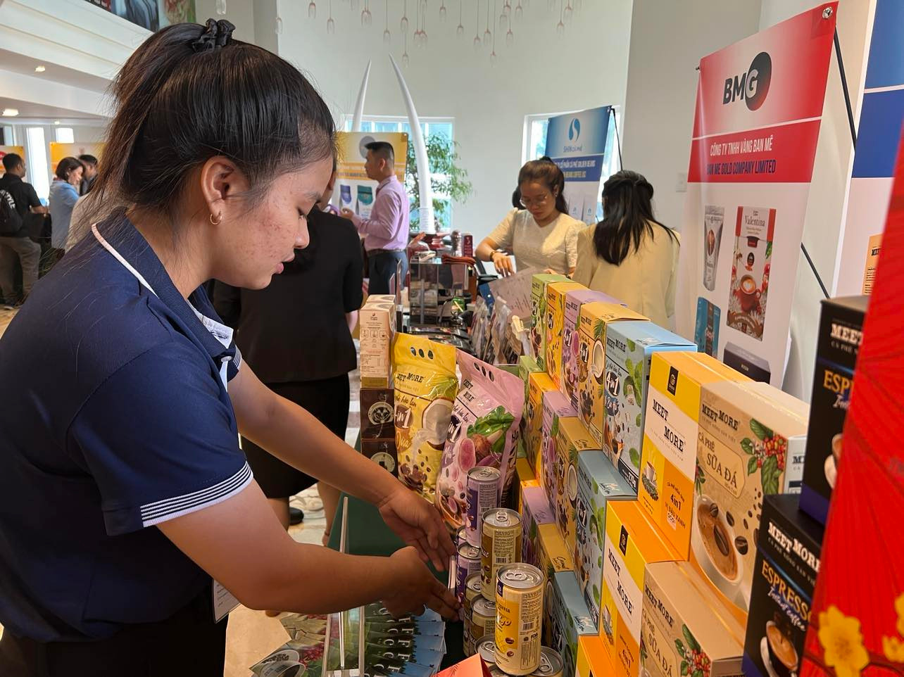 Doanh nghiệp Việt mong muốn khai phá thêm nhiều thị trường tiềm năng của Halal. Doanh nghiệp Việt mong muốn khai phá thêm nhiều thị trường tiềm năng của Halal.