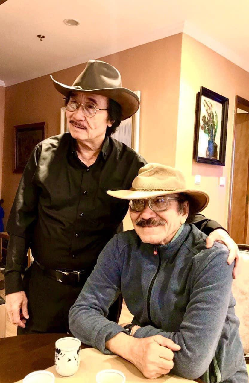 Tiến sĩ Thế Hùng và nhạc sĩ Nguyễn Cường.