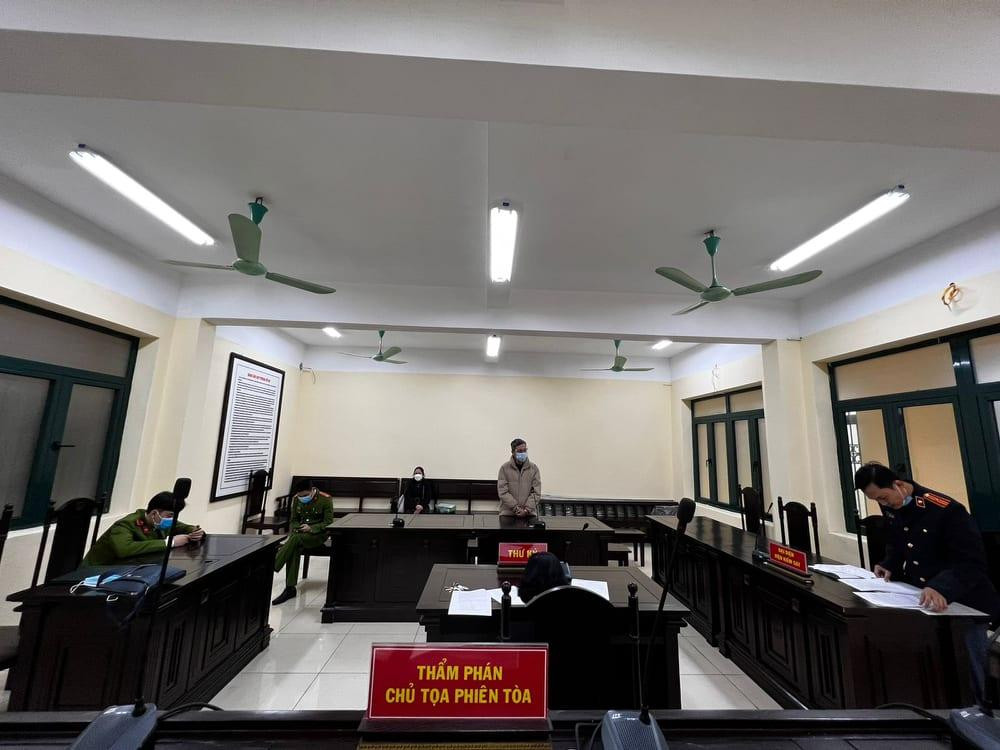 Bị cáo Đào Văn Thịnh tại phiên tòa ngày 8/2.