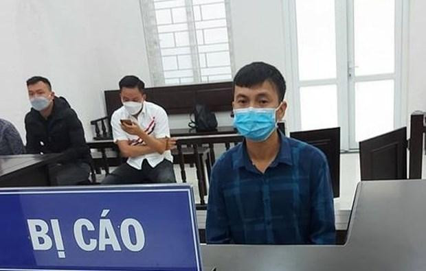 Bị cáo Nguyễn Vũ Giang. Bị cáo Nguyễn Vũ Giang.