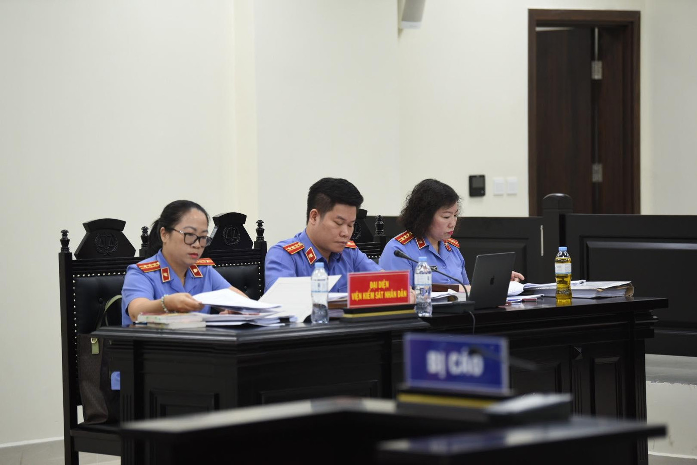 Đơn vị giữ quyền công tố và kiểm sát xét xử.