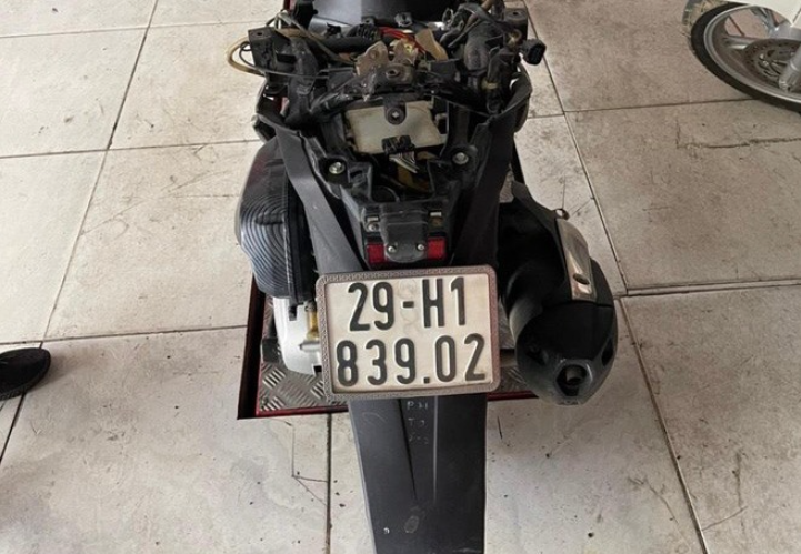 Phương tiện Đỗ Thành Luân dùng gây án. Ảnh: VT. Phương tiện Đỗ Thành Luân dùng gây án. Ảnh: VT.