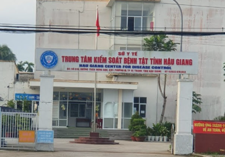 Trung tâm kiểm soát bệnh tật tỉnh Hậu Giang. Trung tâm kiểm soát bệnh tật tỉnh Hậu Giang.