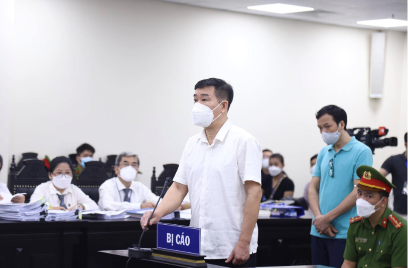 Bị cáo Phùng Anh Lê. Bị cáo Phùng Anh Lê.