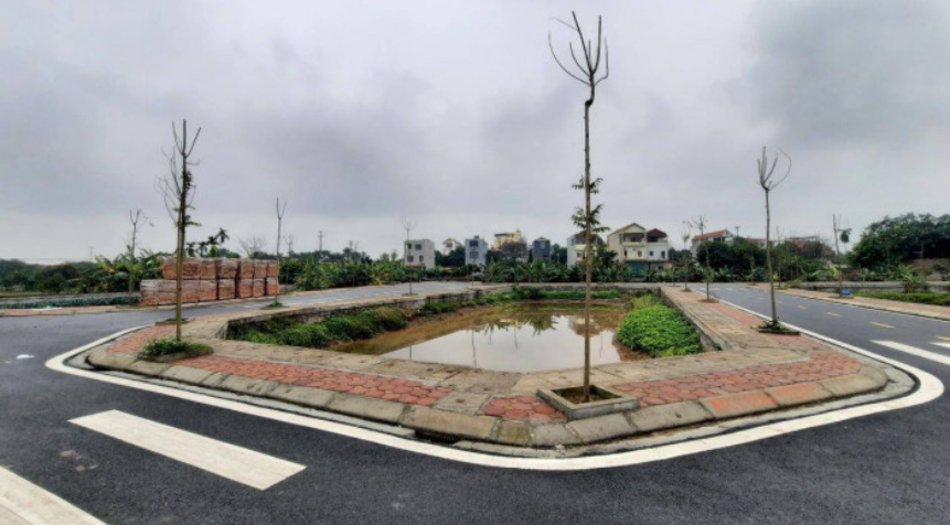 Khu đất đấu giá có sai phạm tại huyện Đan Phượng. Khu đất đấu giá có sai phạm tại huyện Đan Phượng.