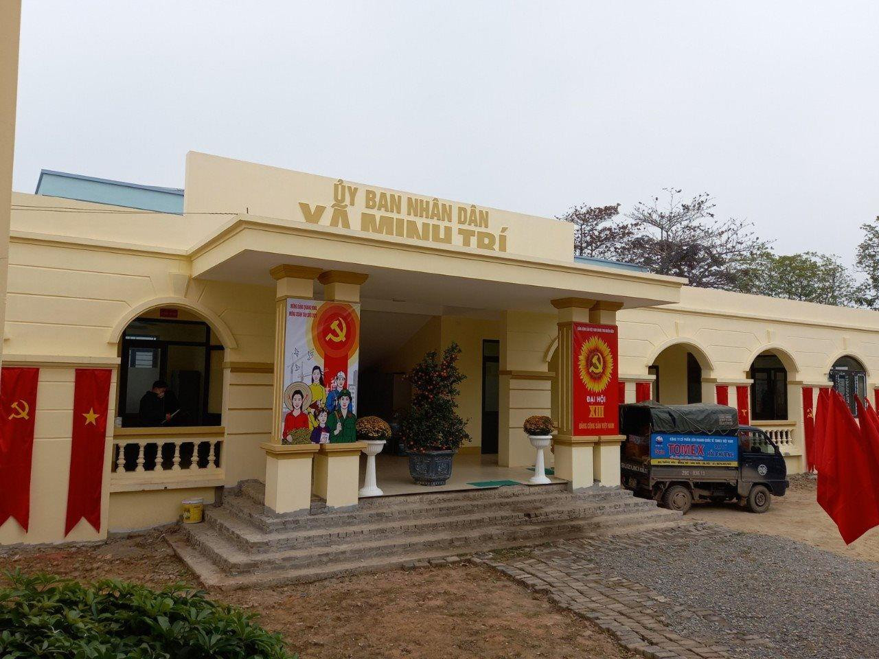 UBND xã Minh Trí. UBND xã Minh Trí.