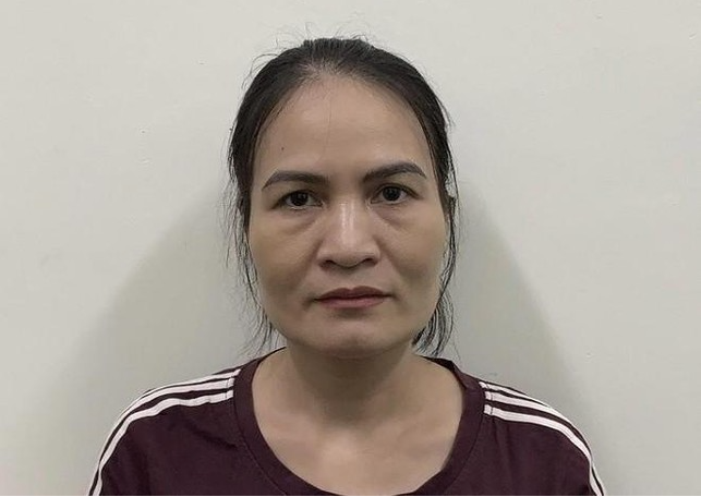 Bị cáo Hoàng Thị Thanh Nga.