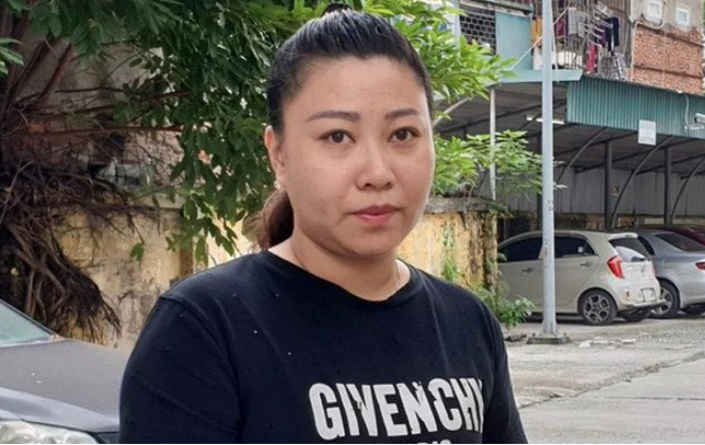 Bị cáo Lê Thị Hiền. Bị cáo Lê Thị Hiền.